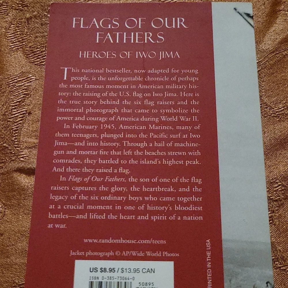 Flags Of Our Fathers   By James Bradley. paperback book